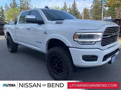 2019 Ram 2500 Diesel 4x4 4WD Truck Dodge Laramie Crew Cab 64 Box for sale in Bend, OR