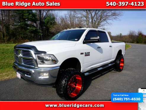 2013 RAM 2500 SLT Crew Cab SWB 4WD - ALL CREDIT WELCOME! - cars &... for sale in Roanoke, VA