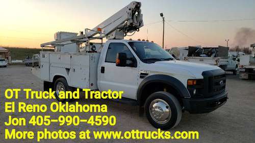2008 Ford F-450 F450 35ft Work Height Altec Bucket Truck 2wd Gas for sale in Little Rock, AR