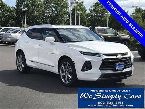 2019 Chevrolet Chevy Blazer Premier WORK WITH ANY CREDIT! - cars &... for sale in Newberg, OR