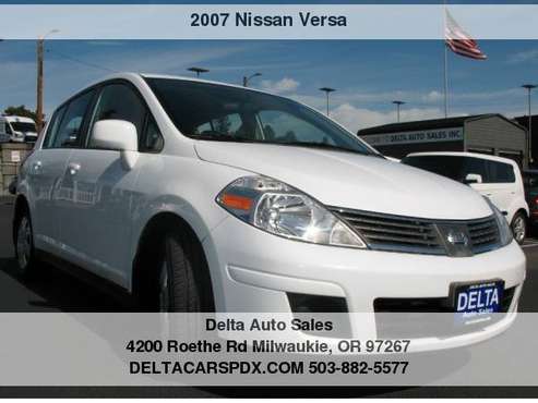 2007 Nissan Versa 1.8S Automatic 50KMiles Power Options for sale in Milwaukie, OR