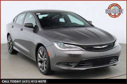 2015 CHRYSLER 200 S 4dr Car for sale in Amityville, NY
