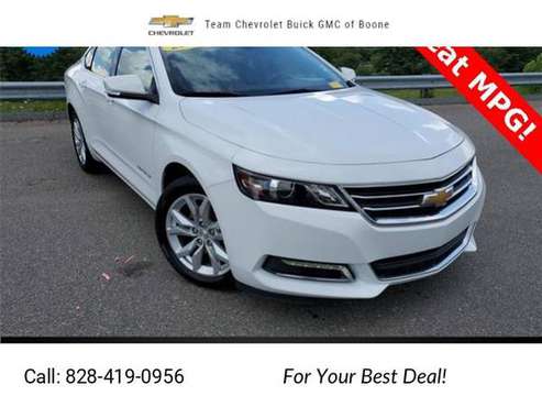 2020 Chevy Chevrolet Impala LT sedan White - cars & trucks - by... for sale in Boone, NC