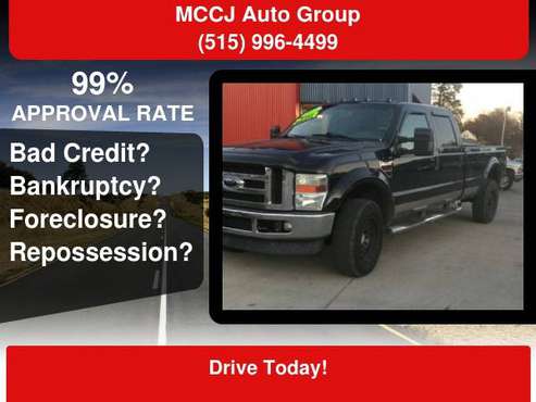 2008 Ford Super Duty F-350 SRW 4WD Crew Cab 156" XL *LOW DOWN... for sale in Des Moines, IA