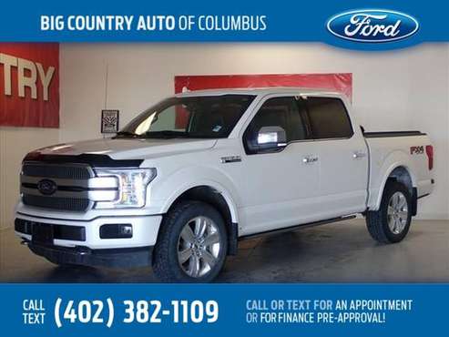 2018 Ford F-150 Platinum 4WD SuperCrew 5 5 Box - - by for sale in Columbus, NE