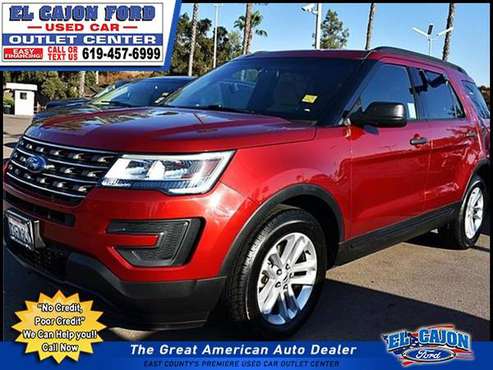 2017 Ford Explorer Base SUV-EZ FINANCING-LOW DOWN! - cars & trucks -... for sale in Santee, CA