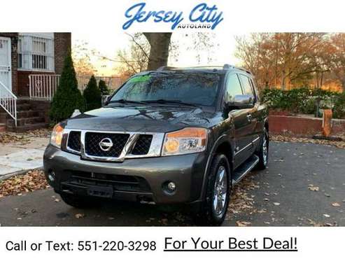 2010 Nissan Armada Platinum suv Smoke - cars & trucks - by dealer -... for sale in Jersey City, NJ
