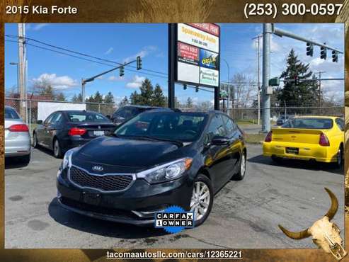 2015 Kia Forte LX 4dr Sedan 6A - - by dealer - vehicle for sale in Tacoma, WA