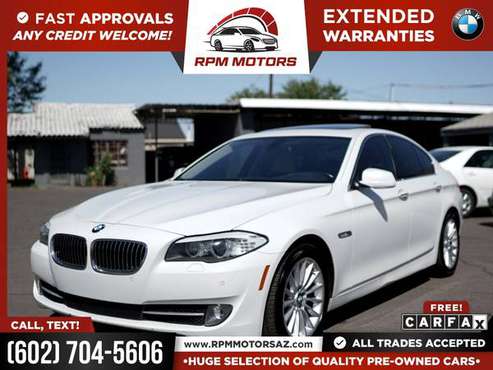2011 BMW 535i 535 i 535-i 6SPD 6 SPD 6-SPD FOR ONLY 251/mo! - cars for sale in Phoenix, AZ