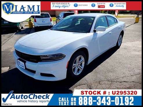 2019 Dodge Charger SXT SEDAN -EZ FINANCING -LOW DOWN! - cars &... for sale in Miami, MO