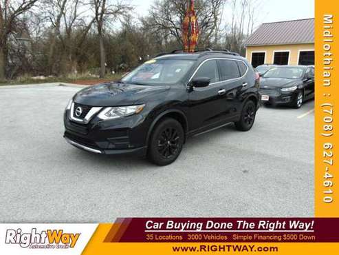 2017 Nissan Rogue SV - cars & trucks - by dealer - vehicle... for sale in Midlothian, IL