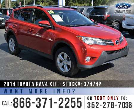 *** 2014 Toyota RAV4 XLE SUV *** XM Radio - Camera - Touch Screen for sale in Alachua, GA