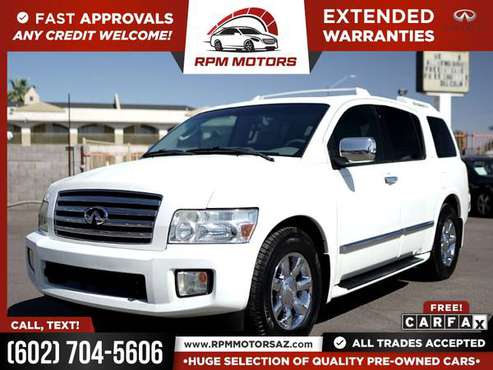 2006 Infiniti QX56 QX 56 QX-56 RWD FOR ONLY 215/mo! for sale in Phoenix, AZ
