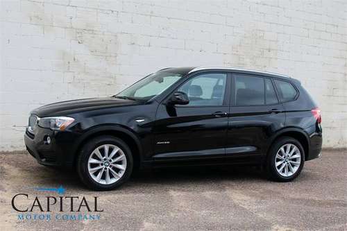 2016 w/LOW Miles! BMW X3 28i xDRIVE AWD w/Panoramic Roof, Nav, etc for sale in Eau Claire, MN
