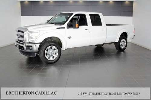 2013 Ford F-350SD Diesel 4x4 4WD Truck Lariat Crew Cab - cars & for sale in Renton, WA