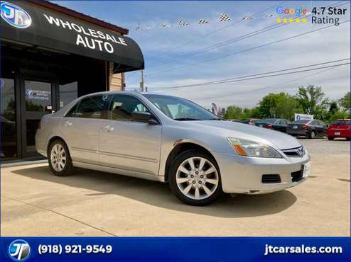 2006 Honda Accord Sdn EX-L V6 AT Inspected & Tested for sale in Broken Arrow, OK