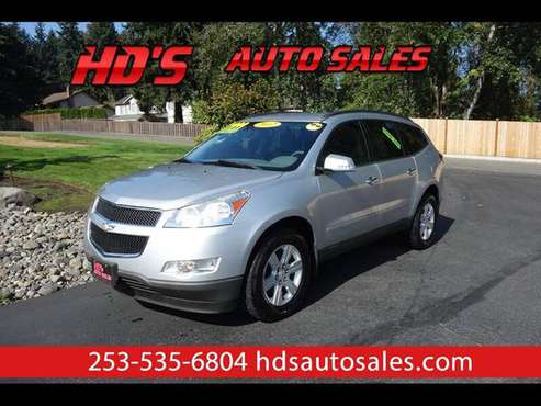 2012 Chevrolet Traverse 2LT AWD BACKUP CAMERA! 3RD ROW! - cars & for sale in PUYALLUP, WA