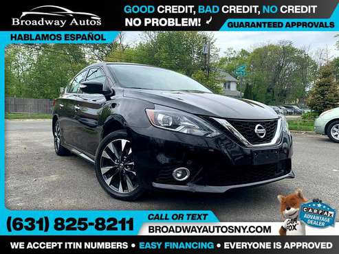2018 Nissan Sentra SR CVT FOR ONLY 299/mo! - - by for sale in Amityville, NY
