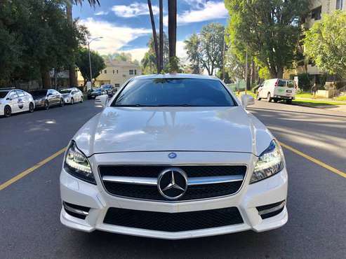 White 2012 Mercedes Benz CLS550 AMG for sale in Van Nuys, NV