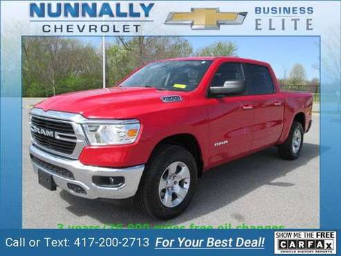 2020 Ram 1500 Big Horn/Lone Star pickup Flame Red Clearcoat - cars & for sale in Bentonville, MO
