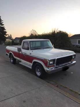 1978 FORD F250 CAMPER SPECIAL - cars & trucks - by owner - vehicle... for sale in Medford, OR