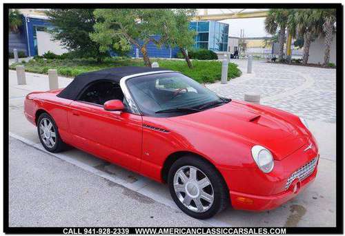 2004 Ford Thunderbird Deluxe 2dr Convertible - CALL or TEXT TODAY!!! for sale in Sarasota, FL