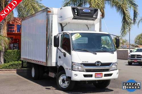 2019 Hino 195 Refeer With Carrier 760 Unit Walk Ramp #29538 - cars &... for sale in Fontana, CA
