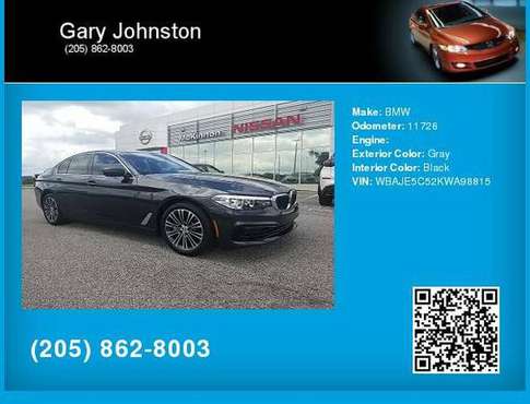 2019 BMW 5 Series 540i - - by dealer - vehicle for sale in Clanton, AL