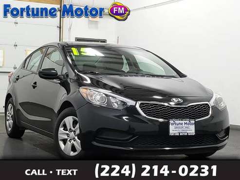 2015 Kia Forte 4dr Sdn Auto LX - - by dealer for sale in WAUKEGAN, IL