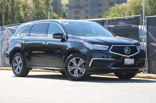 2017 Acura MDX 3.5L 4D Sport Utility 2017 Acura MDX Crystal Black... for sale in Redwood City, CA