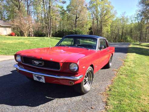 1966 Ford Mustang Coupe - cars & trucks - by owner - vehicle... for sale in Charlotte, NC