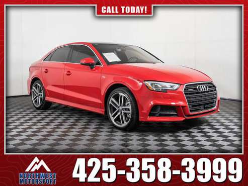 2019 Audi A3 Quattro AWD - - by dealer - vehicle for sale in Lynnwood, WA