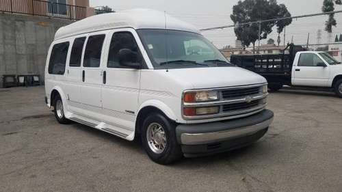 1999 CHEVROLET EXPRESS, CONVERSION VAN, HIGH TOP RV, I FINANCE -... for sale in Rosemead, CA