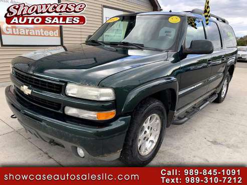 2002 Chevrolet Suburban 4dr 1500 4WD Z71 - cars & trucks - by dealer... for sale in Chesaning, MI