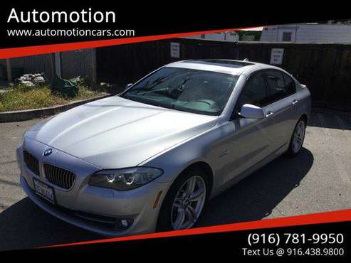 2012 BMW 5 Series 535i 4dr Sedan **Free Carfax on Every Car** for sale in Roseville, CA