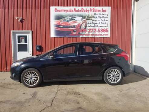 2012 Ford Focus SEL 79k miles, heated leather, low miles! for sale in Gary, MN
