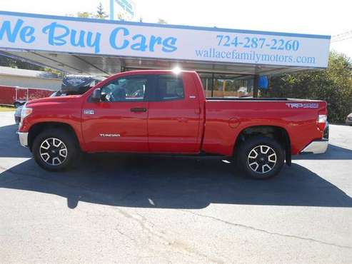 2014 Toyota Tundra Double Cab SR5 TRD Off Road 4X4 for sale in Butler, PA