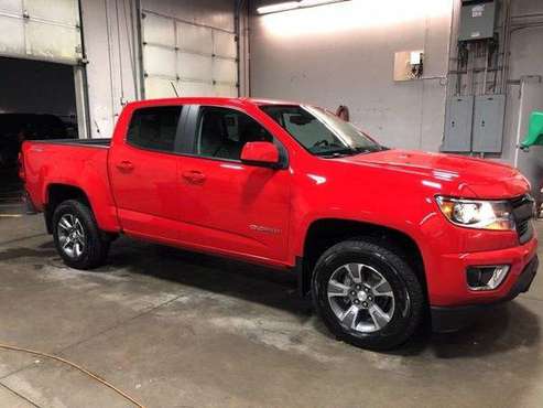 2018 Chevy Chevrolet Colorado Z71 pickup Red Hot - cars & trucks -... for sale in Post Falls, MT