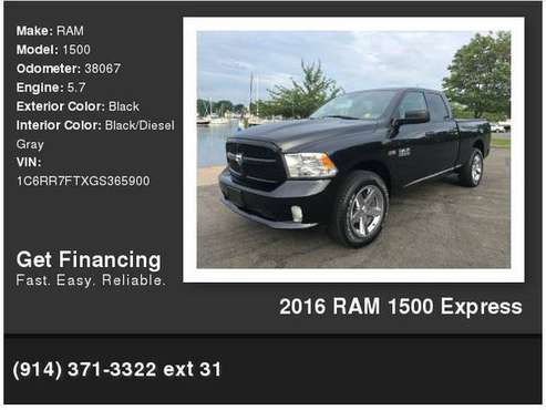 2016 RAM 1500 Express for sale in Larchmont, NY