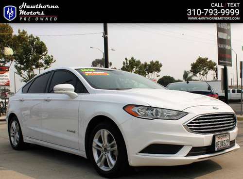 2018 *Ford* *Fusion Hybrid* *SE In house financing - cars & trucks -... for sale in Lawndale, CA