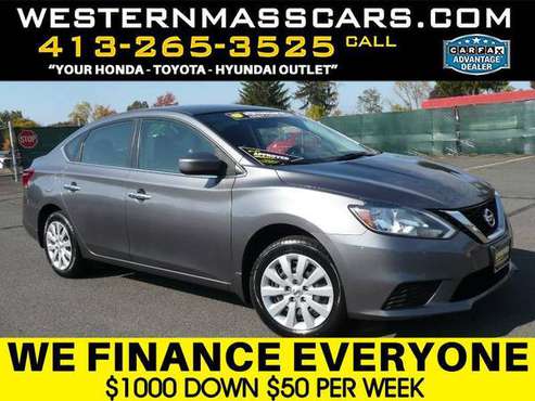2017 NISSAN SENTRA*ONE OWNER*FULLY SERVICED*NEW TIRES*EASY - cars &... for sale in Springfield, MA