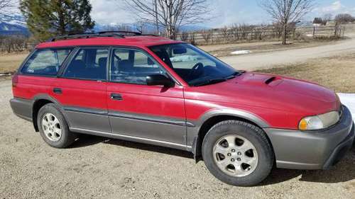 1999 Subaru Outback Red for sale in Missoula, MT