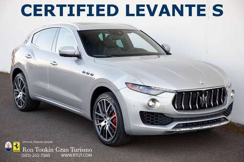 2017 Maserati Levante S SUV AWD All Wheel Drive Certified - cars & for sale in Wilsonville, OR