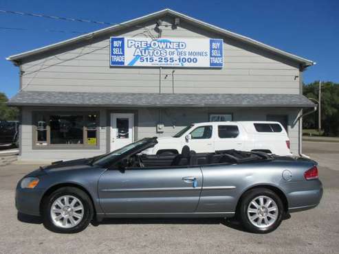 2006 Chrysler Sebring GTC Convertible - Auto/Wheels/Low Mileage -... for sale in Des Moines, IA