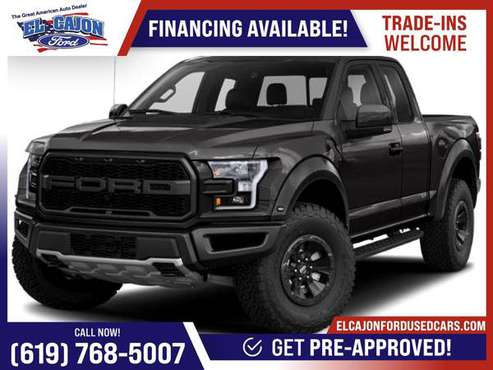1, 128/mo! - 2020 Ford F150 F 150 F-150 Raptor FOR ONLY - cars & for sale in Santee, CA