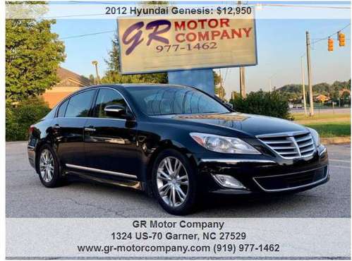 2012 Hyundai Genesis 5.0L R Spec-Leather, NAV, Camera, Bluetooth,... for sale in Garner, NC
