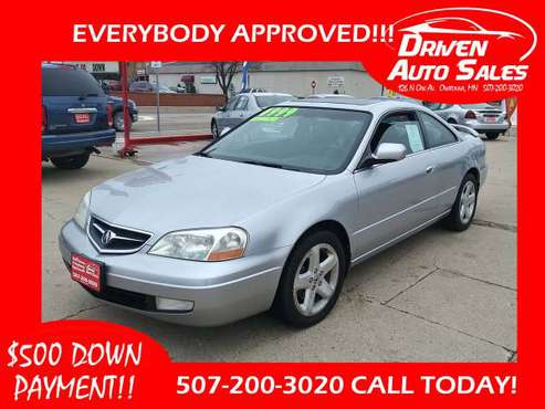 2001 ACURA 3.2CL Type S We Finance with $500 Down Payment! - cars &... for sale in Owatonna, MN