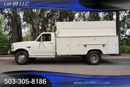 1997 *FORD* *F350* *SERVICE* TRUCK* *DUALLY* 73K POWERSTROKE BOX VAN for sale in Milwaukie, OR