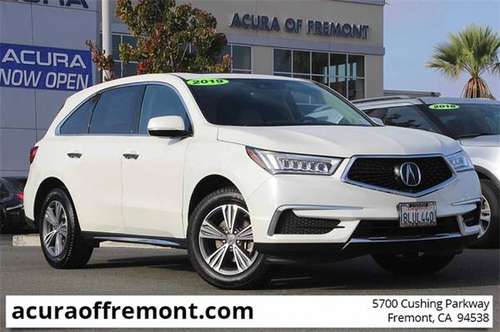 Certified*2019 Acura MDX SUV ( Acura of Fremont : CALL ) - cars &... for sale in Fremont, CA