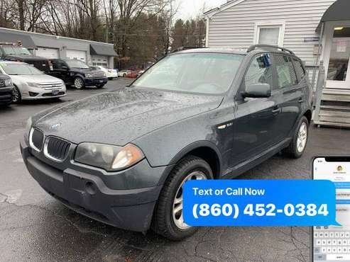 2004 BMW* X3* 2.5i* AWD* SUV* *LOADED* *CARFAX* *MUST SEE AND DRIVE*... for sale in Plainville, CT